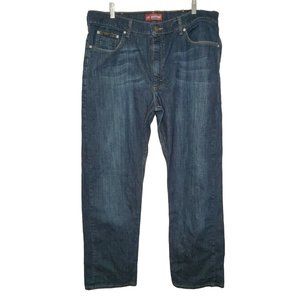 Men's Lee Premium Select Regular Fit Stretch Straight Leg Denim Jeans Size 39